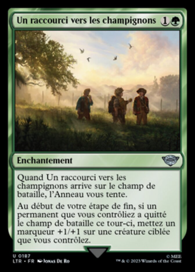 Un raccourci vers les champignons (Shortcut to Mushrooms) · The Lord of the  Rings: Tales of Middle-earth (LTR) #187 · Scryfall Magic The Gathering  Search