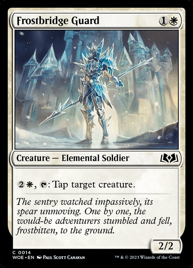 Frostbridge Guard (Wilds of Eldraine #14)