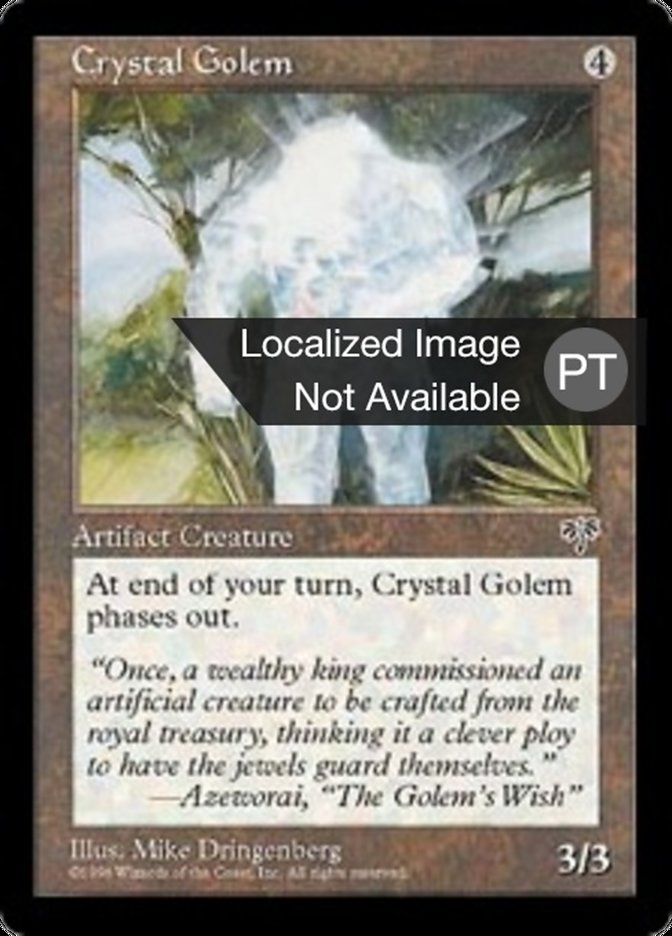Crystal Golem (Mirage #298)