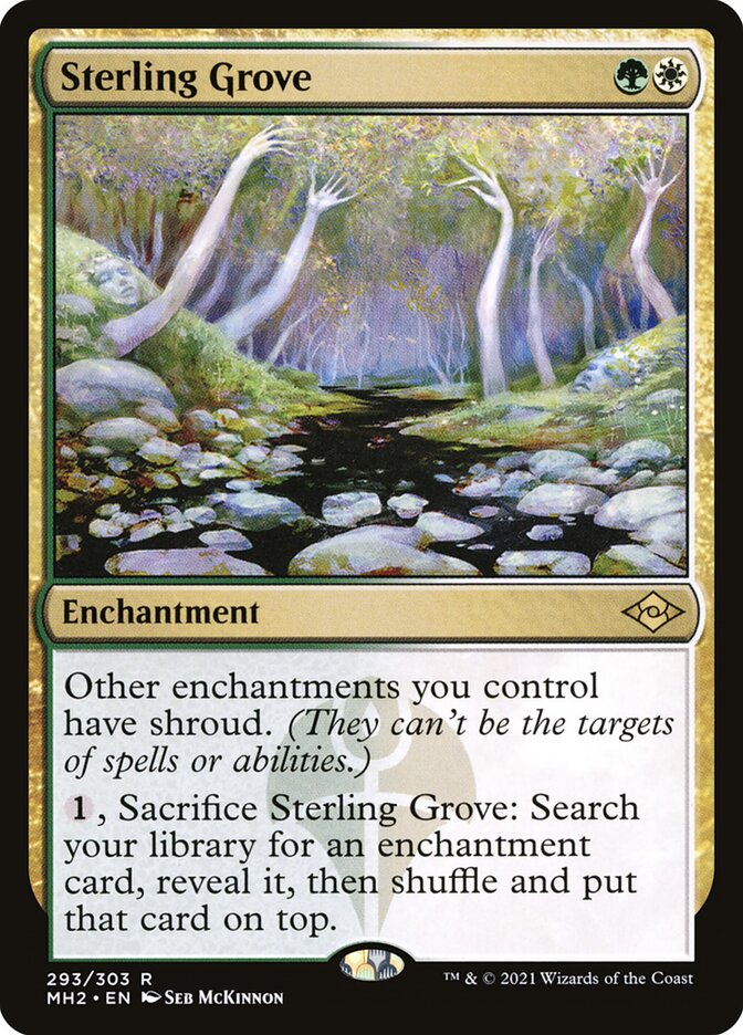 Sterling Grove · Modern Horizons (MH2) #293 · Scryfall Magic The  Gathering Search