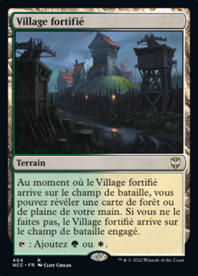 Fortified Village (New Capenna Commander #404)