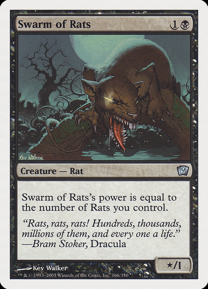 Swarm of Rats (Ninth Edition #166)