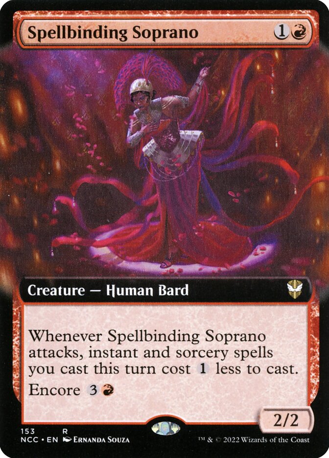 Spellbinding Soprano (New Capenna Commander #153)