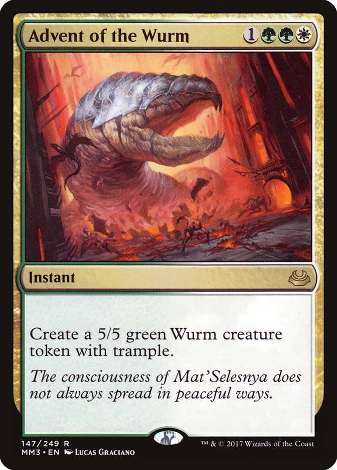 Advent of the Wurm (Modern Masters 2017 #147)