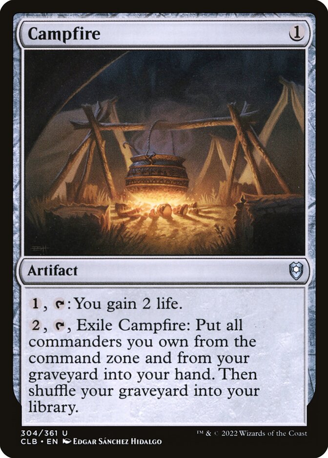 Campfire (Commander Legends: Battle for Baldur's Gate #304)