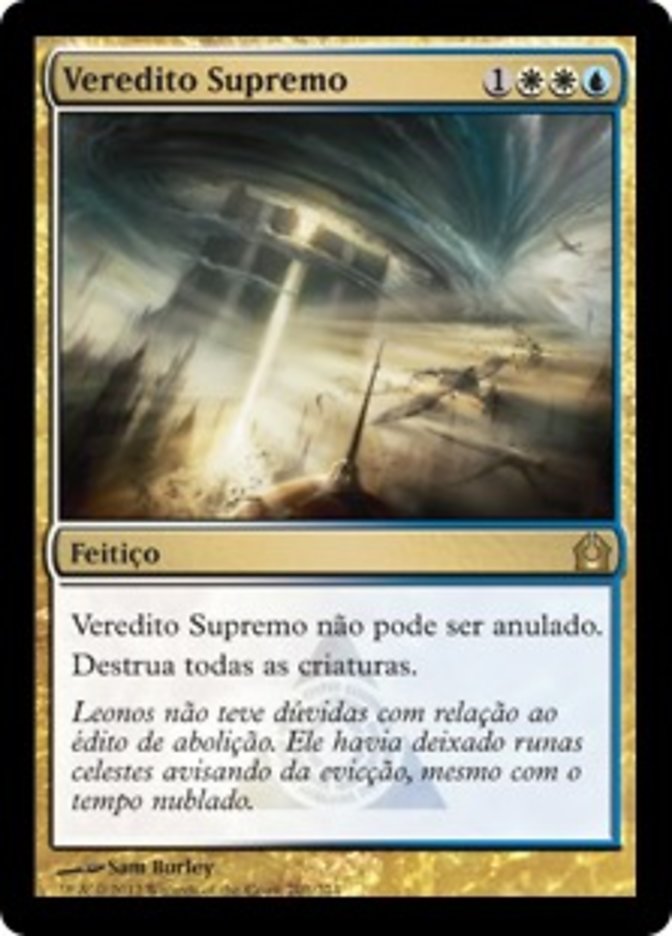 Veredito Supremo