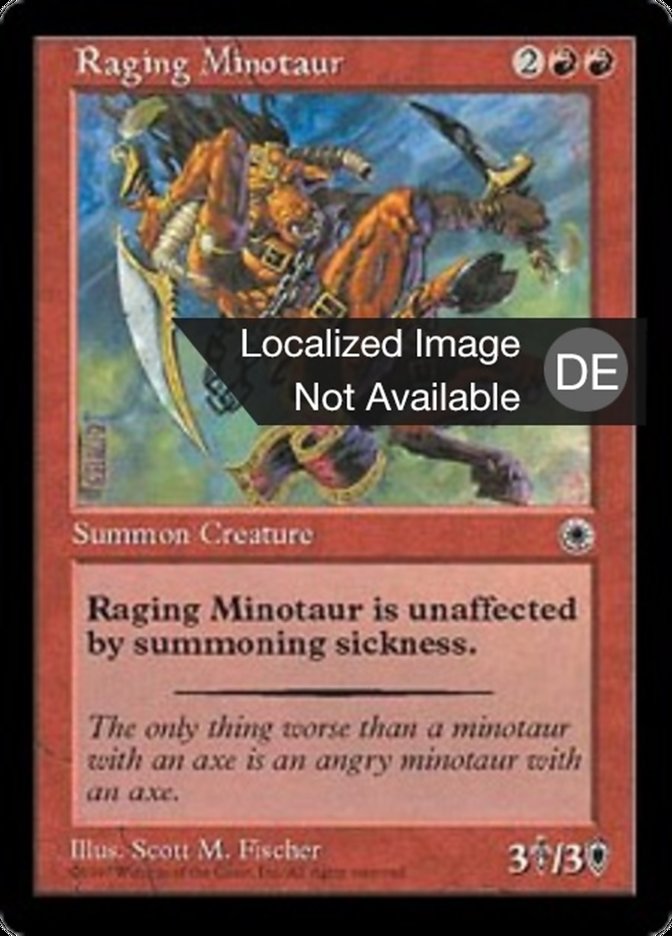 Raging Minotaur (Portal #146)