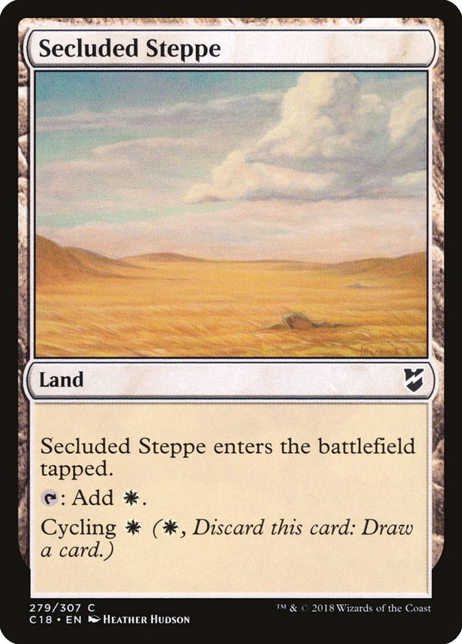 Secluded Steppe (Commander 2018 #279)