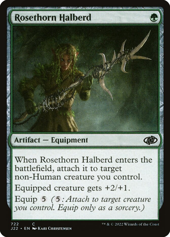 Rosethorn Halberd (Jumpstart 2022 #722)