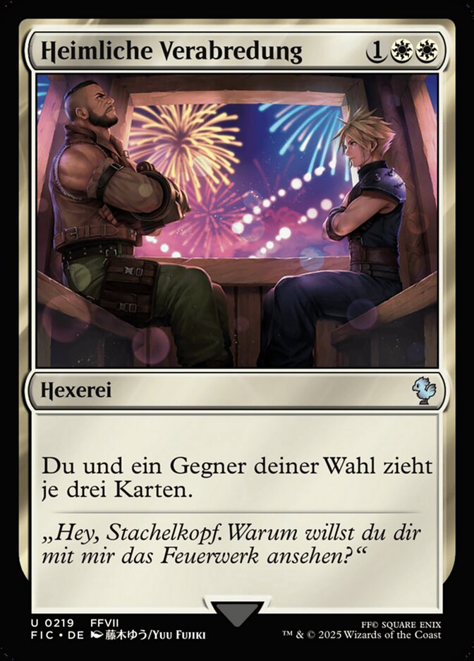 Heimliche Verabredung