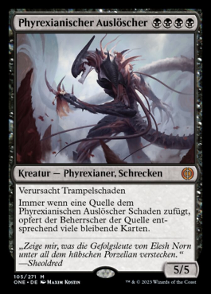 Phyrexian Obliterator (Phyrexia: All Will Be One #105)
