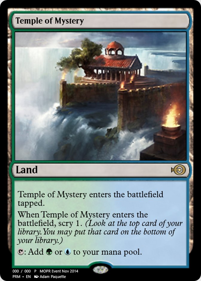 Temple of Mystery (Magic Online Promos #53846)