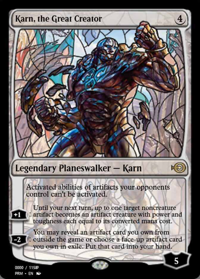 Karn, the Great Creator (Magic Online Promos #77979)