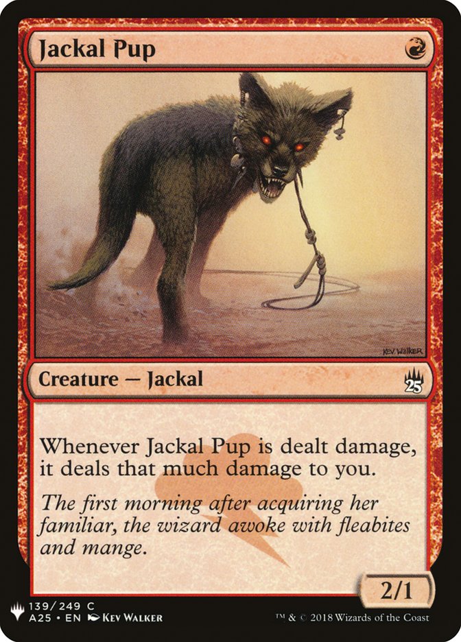 Jackal Pup (The List #A25-139)