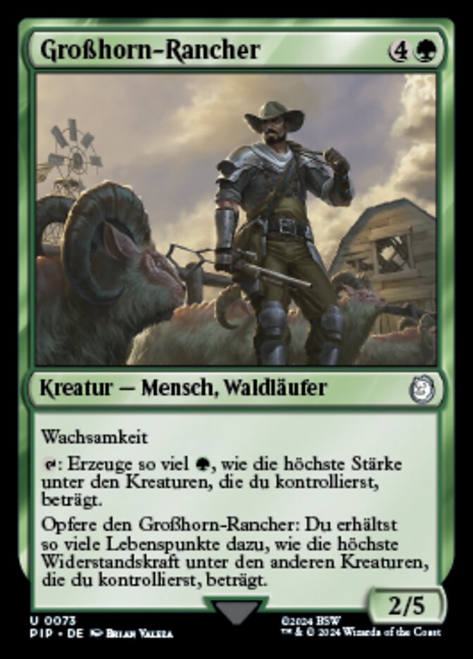 Großhorn-Rancher