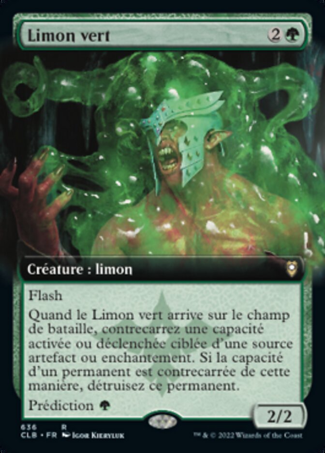 Green Slime (Commander Legends: Battle for Baldur's Gate #636)
