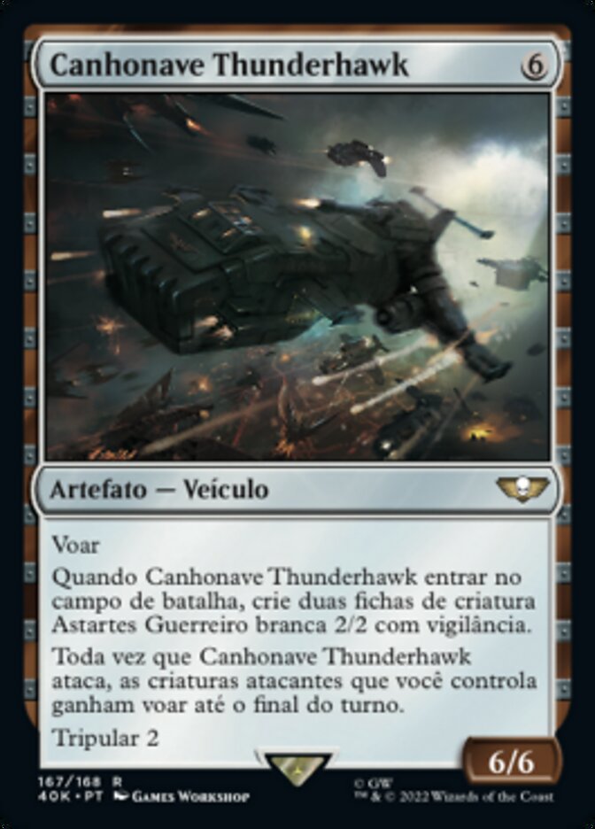 Thunderhawk Gunship (Warhammer 40,000 Commander #167)