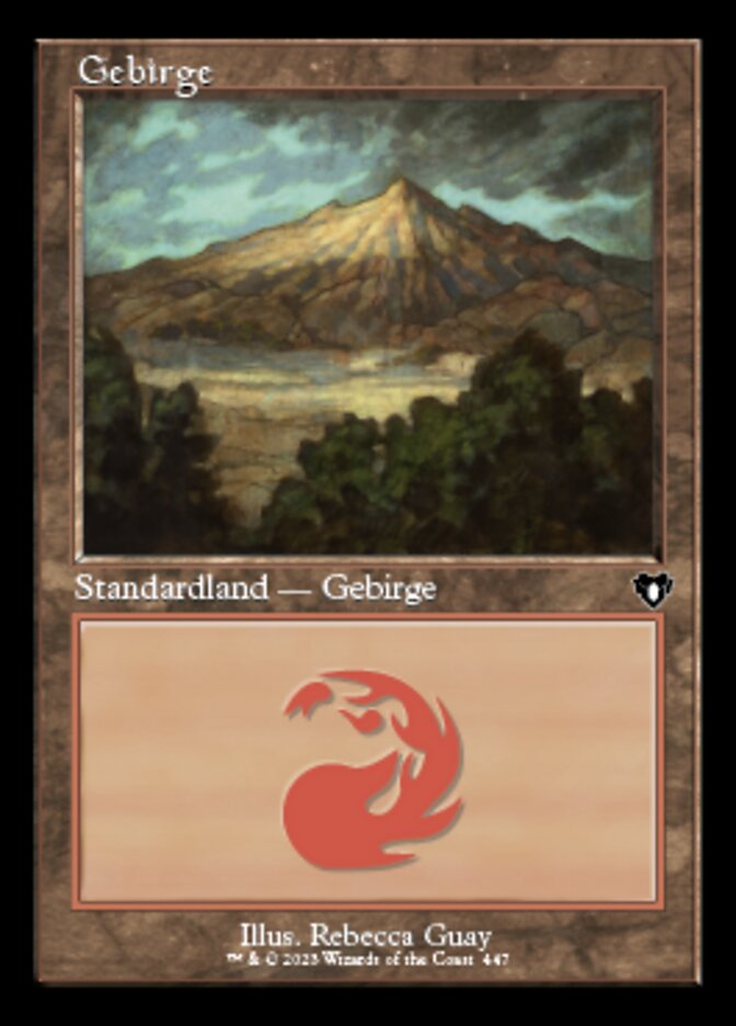 Mountain (Commander Masters #447)