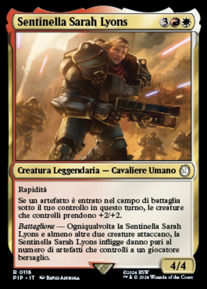Sentinella Sarah Lyons
