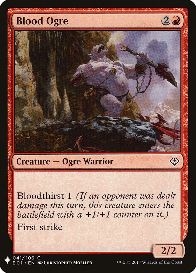Blood Ogre (The List #E01-41)