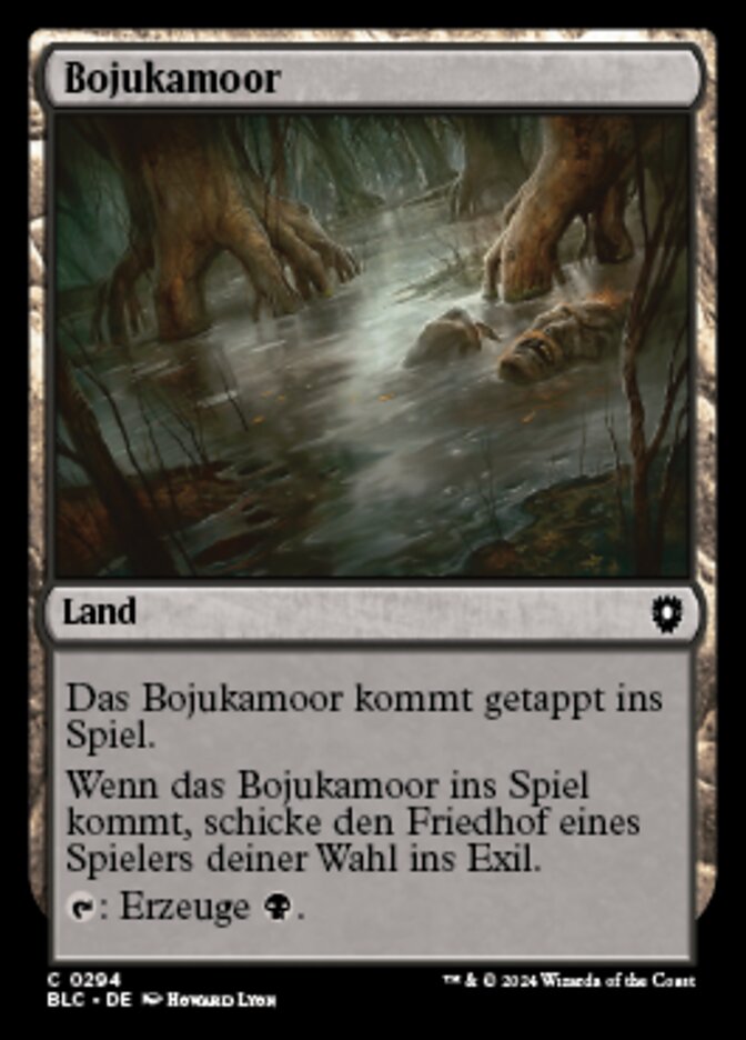 Bojuka Bog (Bloomburrow Commander #294)