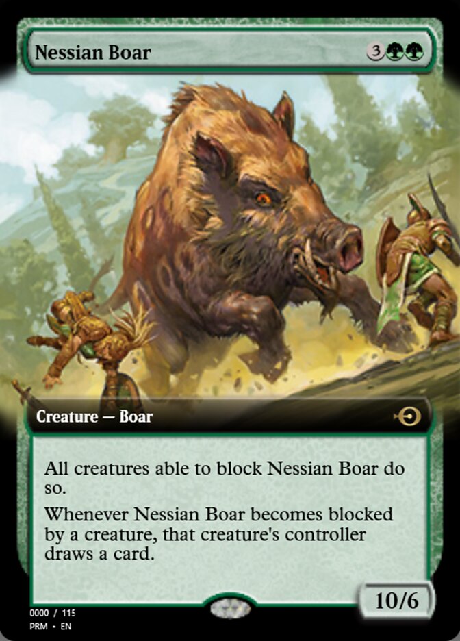 Nessian Boar (Magic Online Promos #79911)