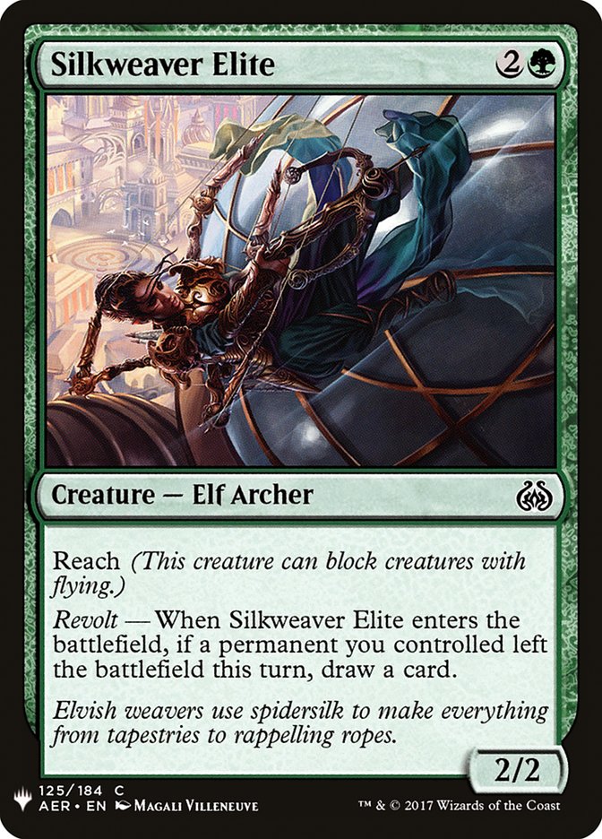 Silkweaver Elite (The List #AER-125)