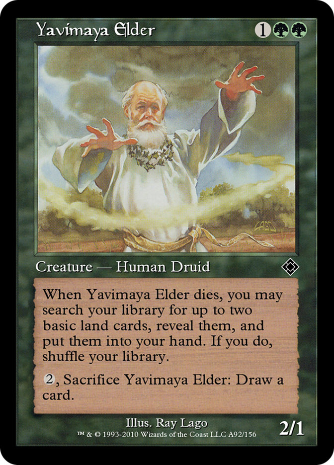 Yavimaya Elder (Magic Online Theme Decks #A92)