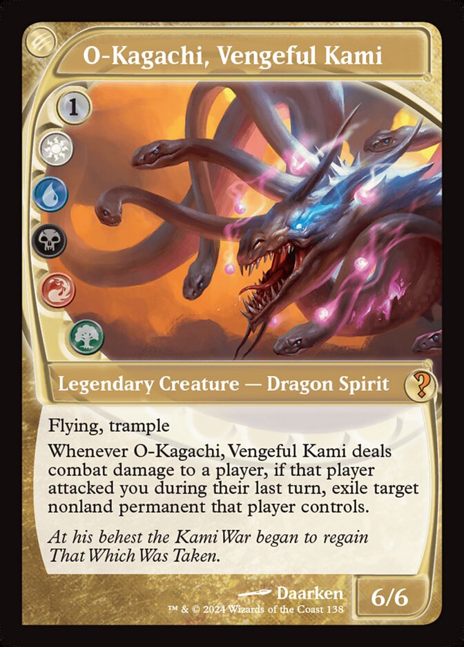 O-Kagachi, Vengeful Kami (Mystery Booster 2 #138)