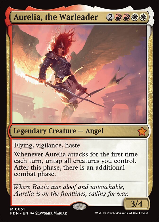 Aurelia, the Warleader (Foundations #651)