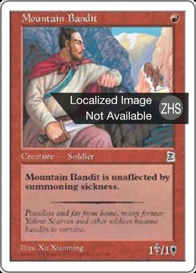 Mountain Bandit (Portal Three Kingdoms #117)