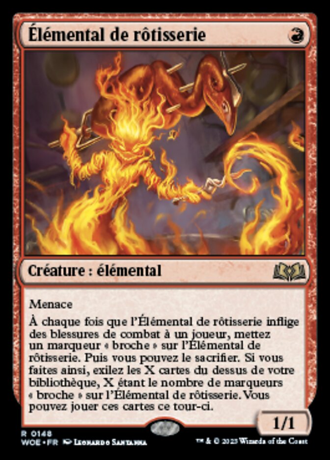 Rotisserie Elemental (Wilds of Eldraine #148)