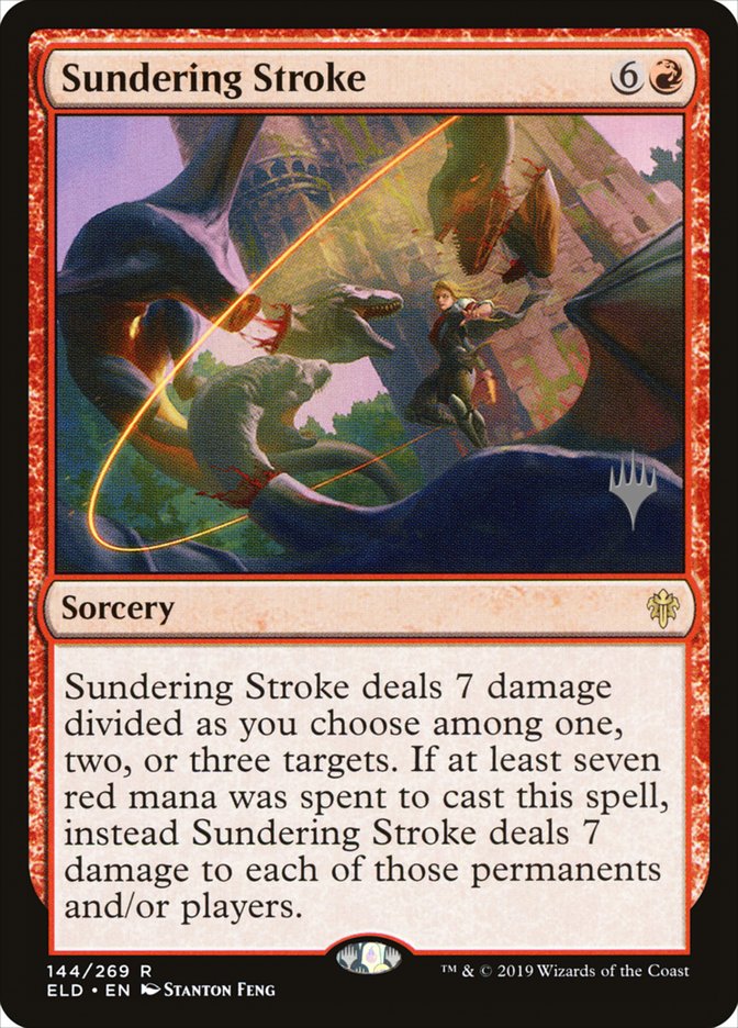 Sundering Stroke (Throne of Eldraine Promos #144p)