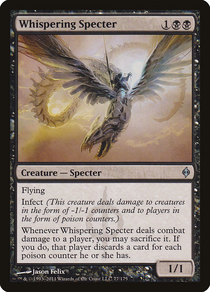Whispering Specter (New Phyrexia #77)