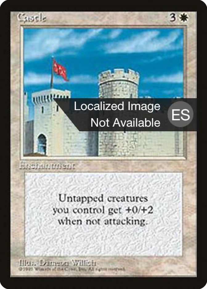 Castle (Fourth Edition Foreign Black Border #12)