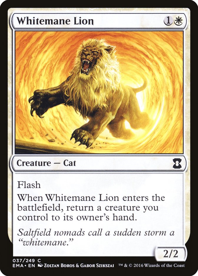 Whitemane Lion (Eternal Masters #37)