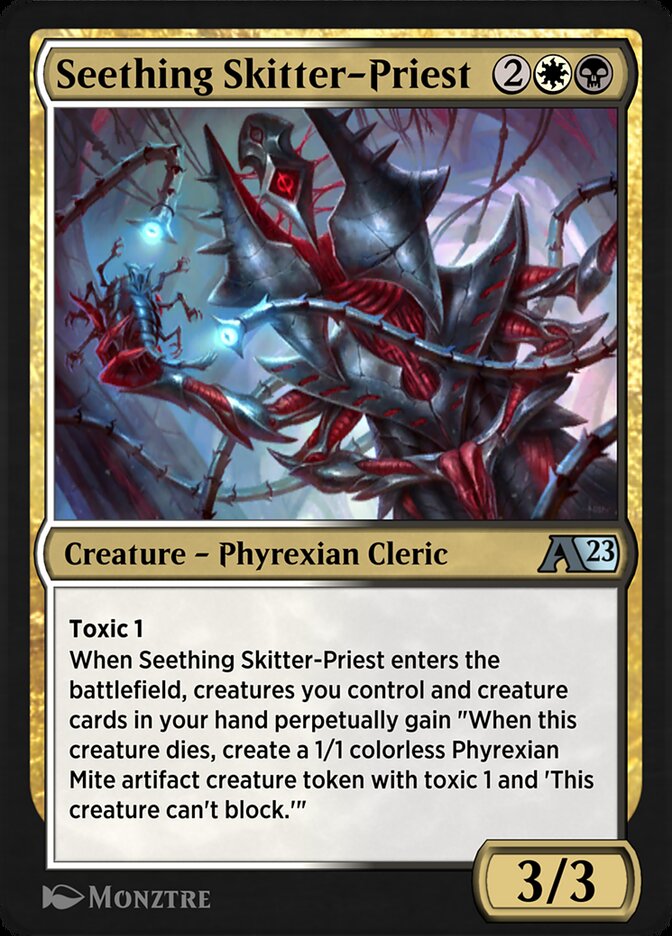 Seething Skitter-Priest (Alchemy: Phyrexia #27)