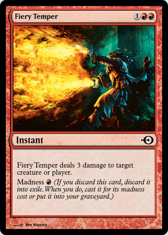 Fiery Temper (Magic Online Promos #35978)
