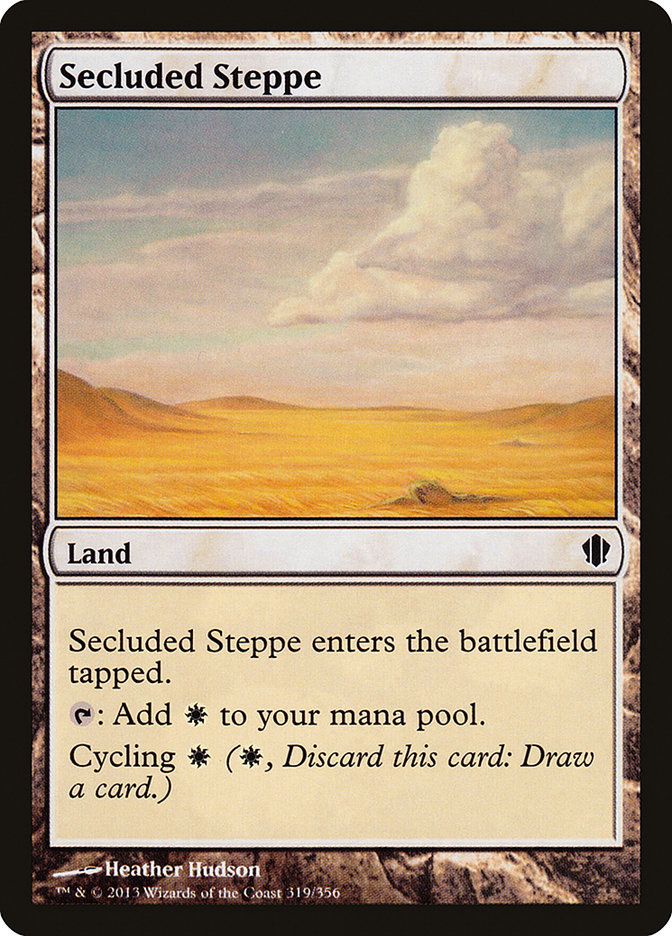 Secluded Steppe (Commander 2013 #319)