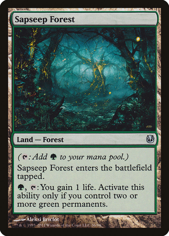 Sapseep Forest (Duel Decks: Ajani vs. Nicol Bolas #36)