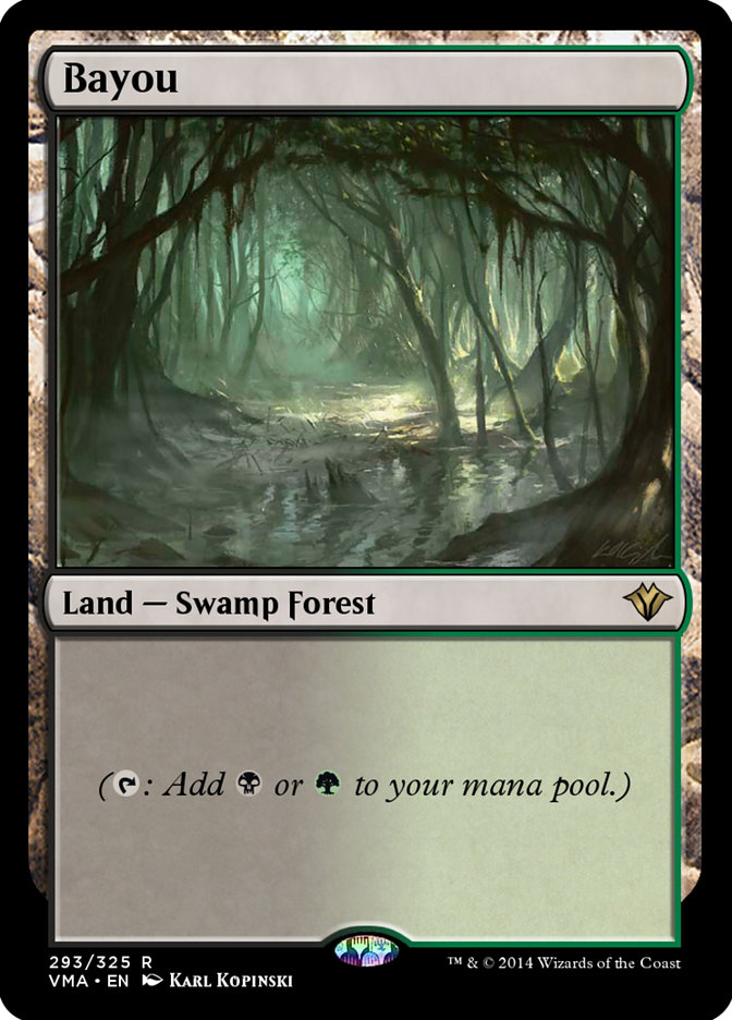 MTG Bayou-