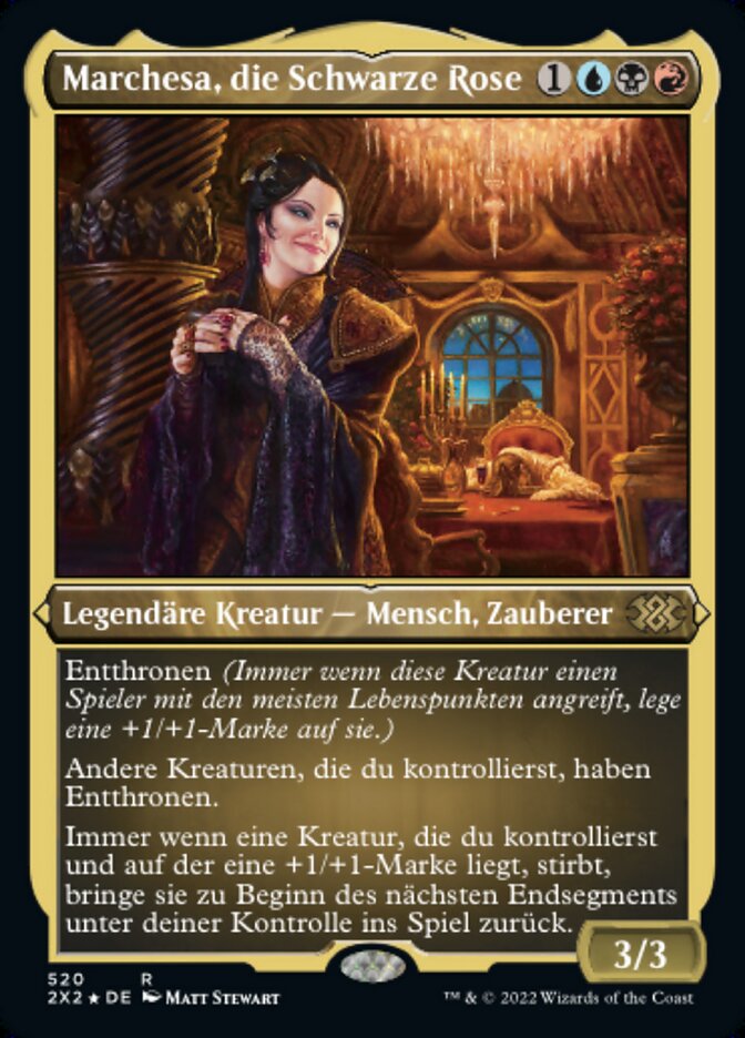 Marchesa, the Black Rose (Double Masters 2022 #520)