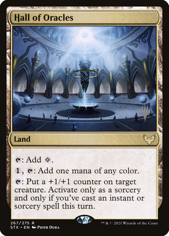 Hall of Oracles (Strixhaven: School of Mages Promos #267p)