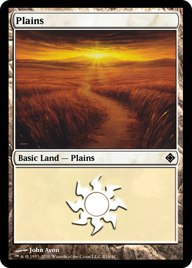 Plains (Magic Online Theme Decks #B34)