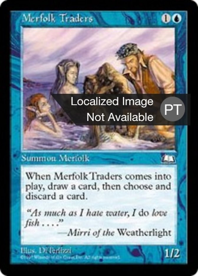 Merfolk Traders (Weatherlight #43)