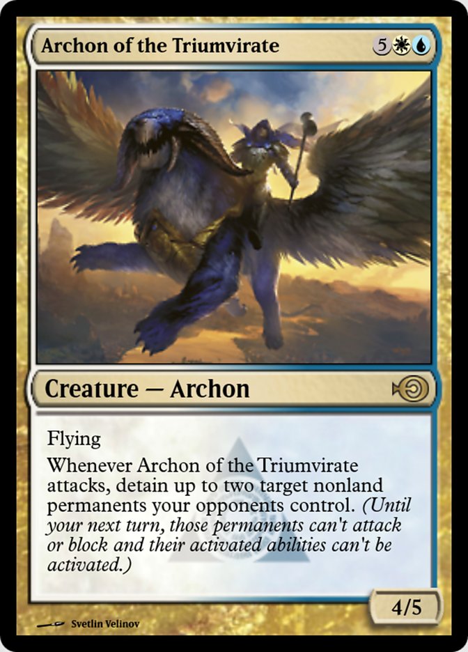 Archon of the Triumvirate (Magic Online Promos #46877)