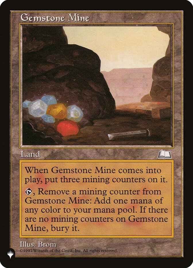 Gemstone Mine (The List #WTH-164)