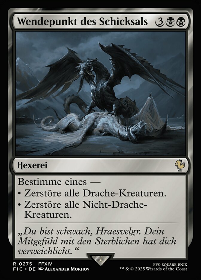 Wendepunkt des Schicksals