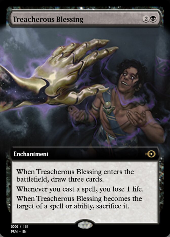 Treacherous Blessing (Magic Online Promos #79949)