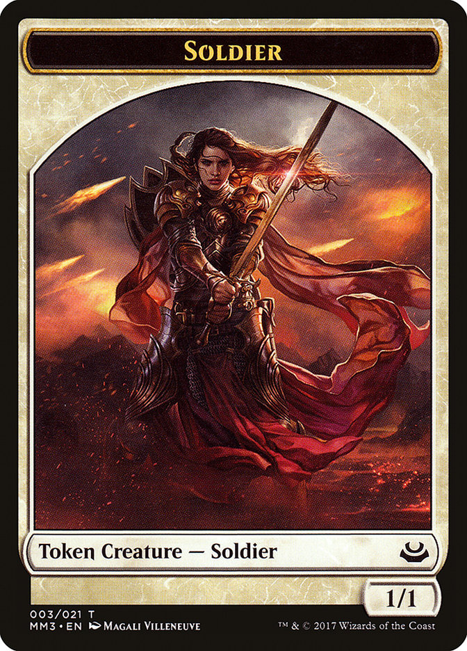 Soldier (Modern Masters 2017 Tokens #3)